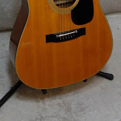 Vintage Hohner II G-03 acoustic guitar with gig bag image 5