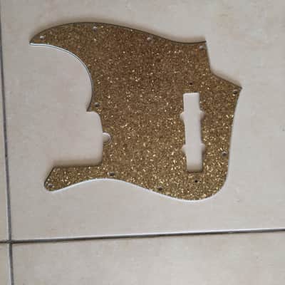 Fender JAZZ BASS 4 PICKGUARD - GOLD SPARKLE image 2