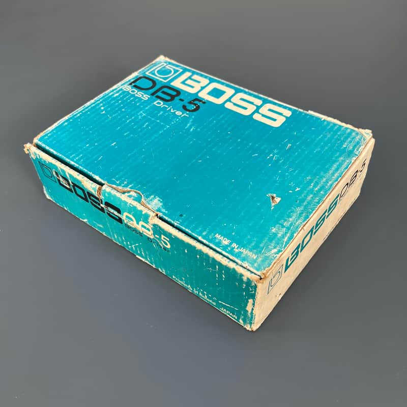 1976 – 1977 Boss DB-5 Driver Distortion / Graphic Equalizer Black