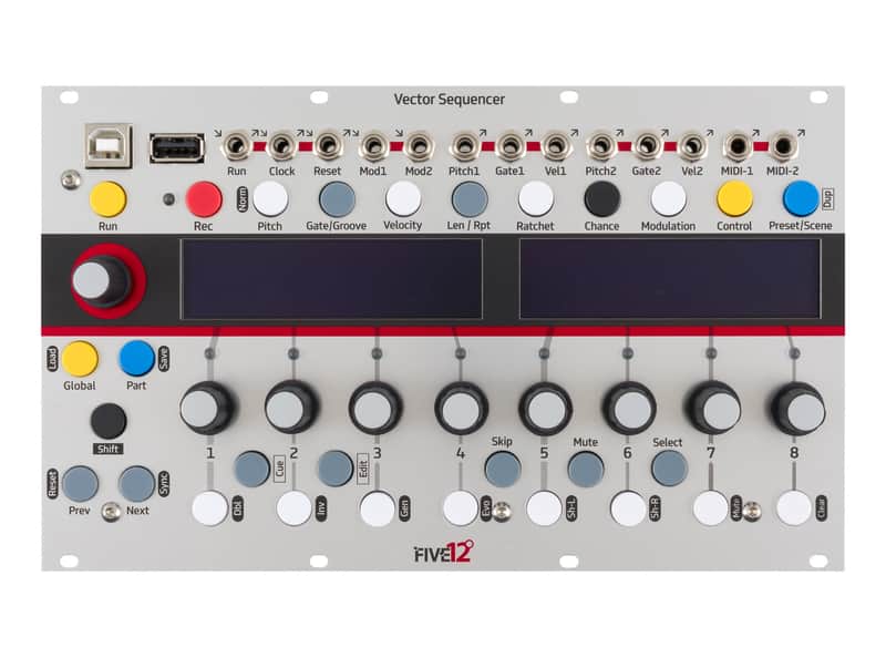 Five12 Vector Sequencer (Silver)