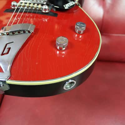 Gretsch G6131 Jet Firebird 1960 Electric Guitar Red W/ Original Case VINTAGE George Harrison period image 6
