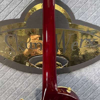 Epiphone Alex Lifeson Les Paul Custom Axcess Ruby SkunkWerx Premier Collection image 12