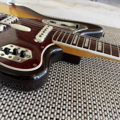 Fender Jaguar with Rosewood Fretboard 1966 - Sunburst trade for MGB-GT image 13