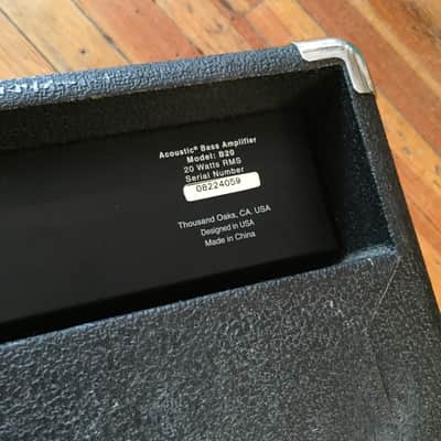 Acoustic B20 Bass Amplifier image 5