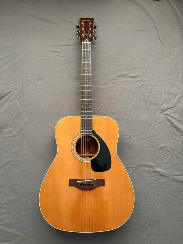 1967 Yamaha FG-180 Jumbo Dreadnought Natural image 1