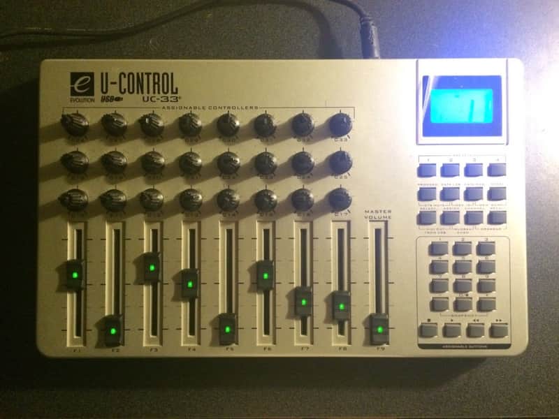 Evolution UC-33e Evolution U-Control MIDI USB Controller image 1