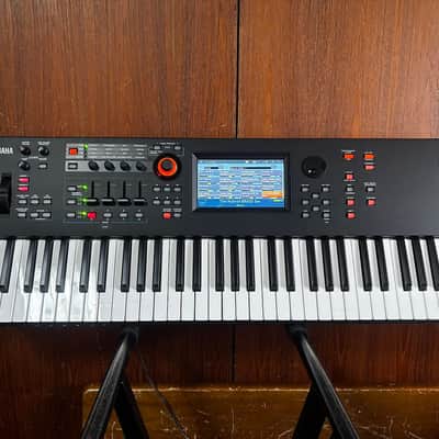 Yamaha MODX6+ 61 Semi-weighted Key Synthesizer w/ bag power supply