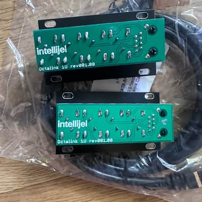 Intellijel Octalink 1U black Mork panels Case Link Interface Eurorack w/ premium cable image 7