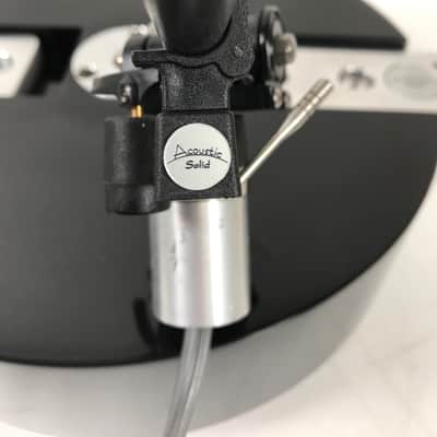 Acoustic Solid Solid Round Dual Tonearm Turntable image 8