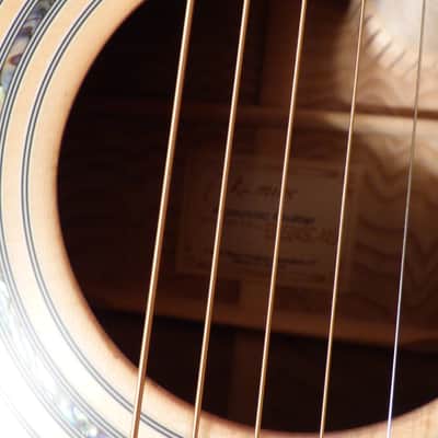 Takamine Takamine EG524SC-NS Guitar Jumbo Acoustic/Electric  Natural Satin image 5