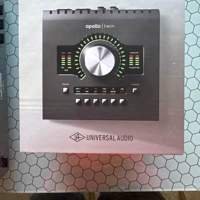 Universal Audio Apollo Twin QUAD MKII Thunderbolt Audio Interface 2010s - Dark Grey image 3