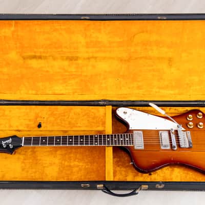 1965 Gibson Firebird III Reverse Body Vintage Guitar Sunburst w/ Case image 22