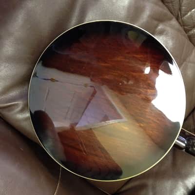 TYLER MOUNTAIN 4 String Tenor Banjo Brown walnut stain image 5