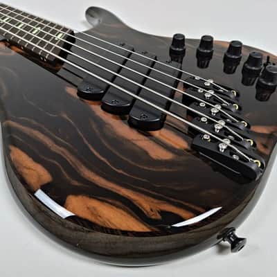 Dingwall Z-5, Macassar Ebony Top with Wenge Neck and Fingerboard *Pre-Owned (Made Oct. 2025), Like New Condition! image 5