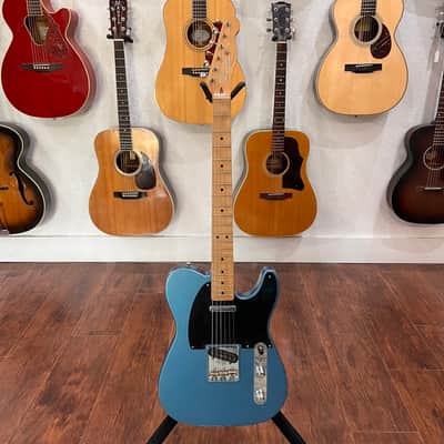 Fender Vintera Road Worn '50s Telecaster 2020 - 2021 - Lake Placid Blue image 3