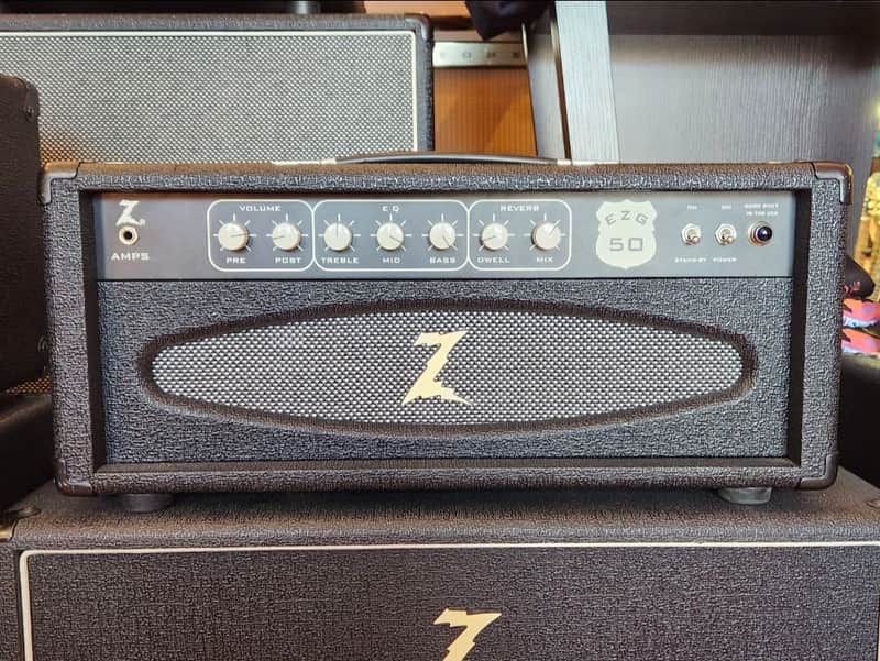 Dr. Z EZG-50 50-Watt Guitar Amp Head Black image 1