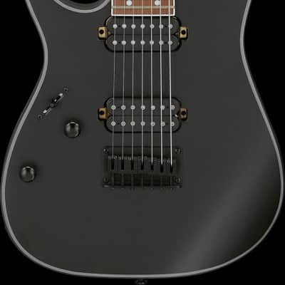 Ibanez RG7421EXL-BKF RG Electric Guitar 7-String Lefty - Black Flat image 12