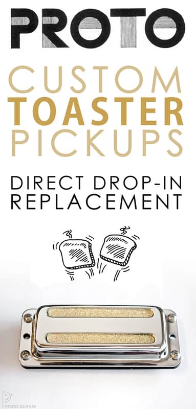 Proto Guitars Toaster Pickups - Custom Colors - Rickenbacker replacement image 1
