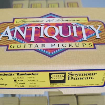 Seymour Duncan Antiquity Humbucker Neck Pickup Gold 7.62k image 2