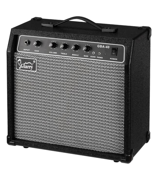 New •40Watt Bass Amplifier, Portable Electric Bass Amp with Retractable Handle image 1