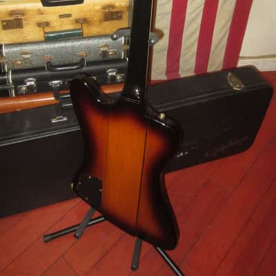 2005 Epiphone Firebird VII  Sunburst w/ Original Case and Paperwork image 4