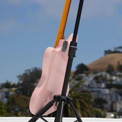 Fender Squier FSR Classic Vibe '70s Jaguar - Shell Pink - Mods & Extras image 7