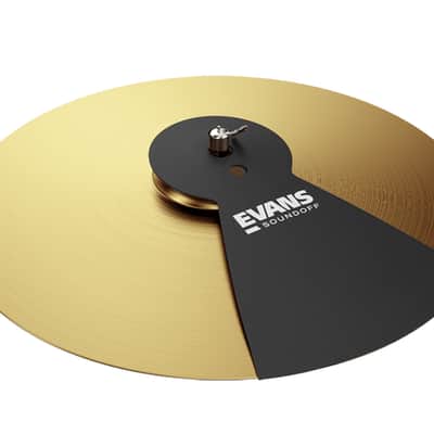Evans Soundoff Standard Size Crash Mute - 16" to 18" Cymbals image 1