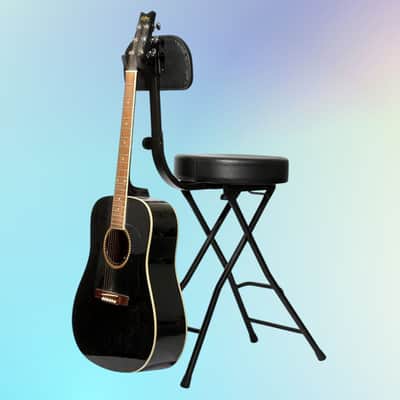 On-Stage Guitar Stool w/ Hanger *USA Small Business* image 2