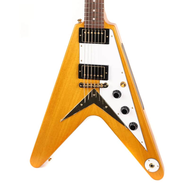 Epiphone Limited Edition '58 Korina Flying V Reissue | Reverb