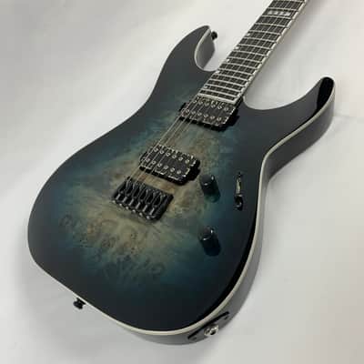 ESP E-II M-II HT BM Mercury Blue Burst with ESP Hard Case - Brand New E2 image 7