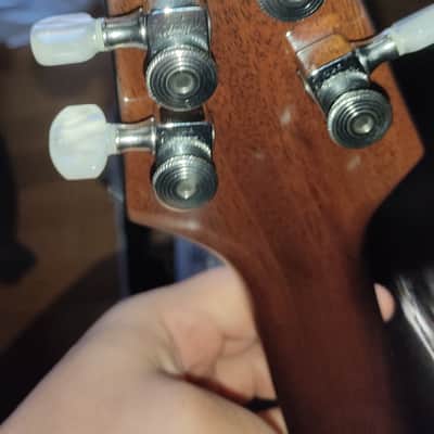 Jackson KV2T 2009 Mahogany RARE Stringthrough + Ohsc Septic Flesh image 4
