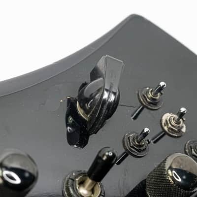 1990s BC Rich Mockingbird Bass – Active Electronics – Black image 15