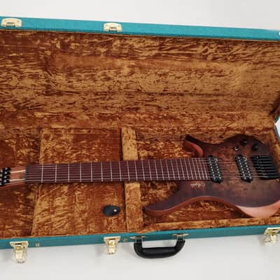 Headless Guitar Case for Agile or Strandberg Douglas EGC-450 HD Blue Tweed image 1