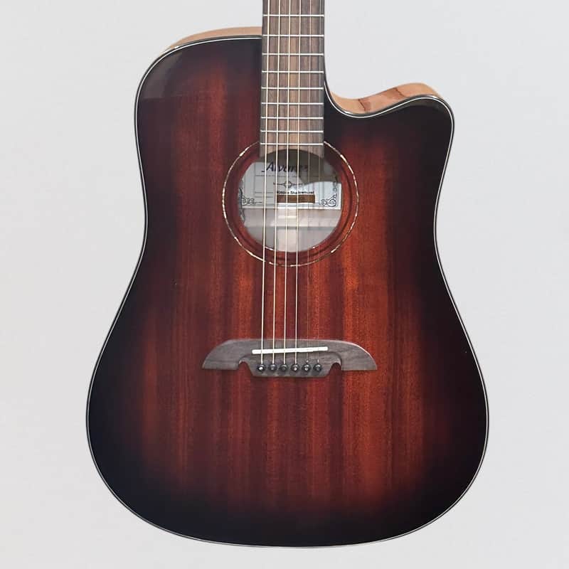 Alvarez MD66CE Mahogany Dreadnought Acoustic-Electric Guitar - Natural image 1