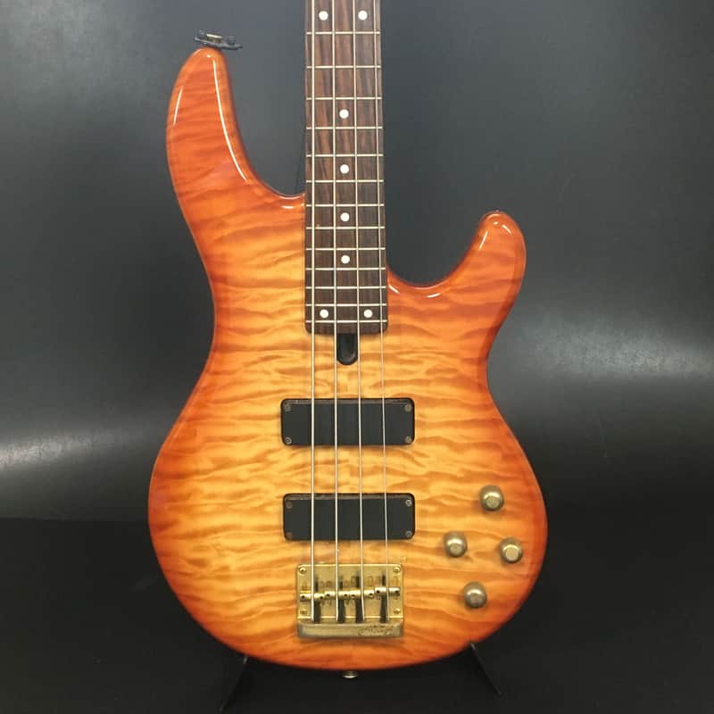 Yamaha BB-G4A Active Pickups / Amber Burst / Late 90's | Reverb