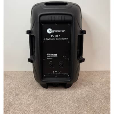 Fun Generation PL 110 P - PA Speaker - Black - Very Good w/ Original Box & Manuals image 13