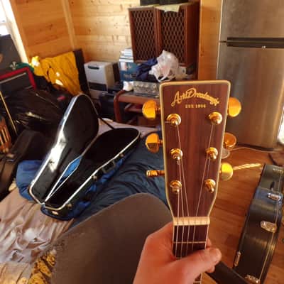 Aria Dreadnought AD-80  Martin D42  D41 Clone 2006 nice shape image 8