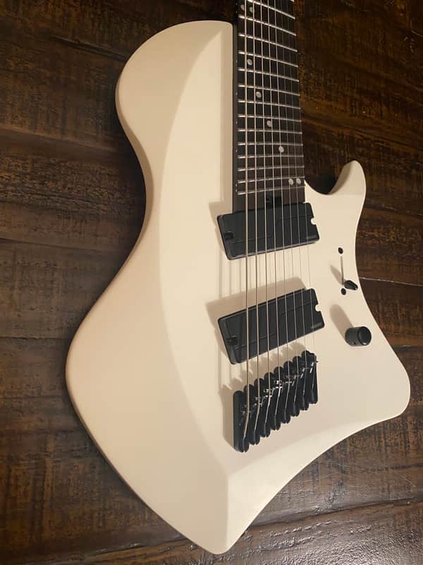 Abasi Concepts Larada 8 string Legion guitar Osteon White | Reverb