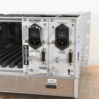 Studer D23m I/O System w/ A-Link HD Card, Fan Module, and Filter Module CG01BZR image 13