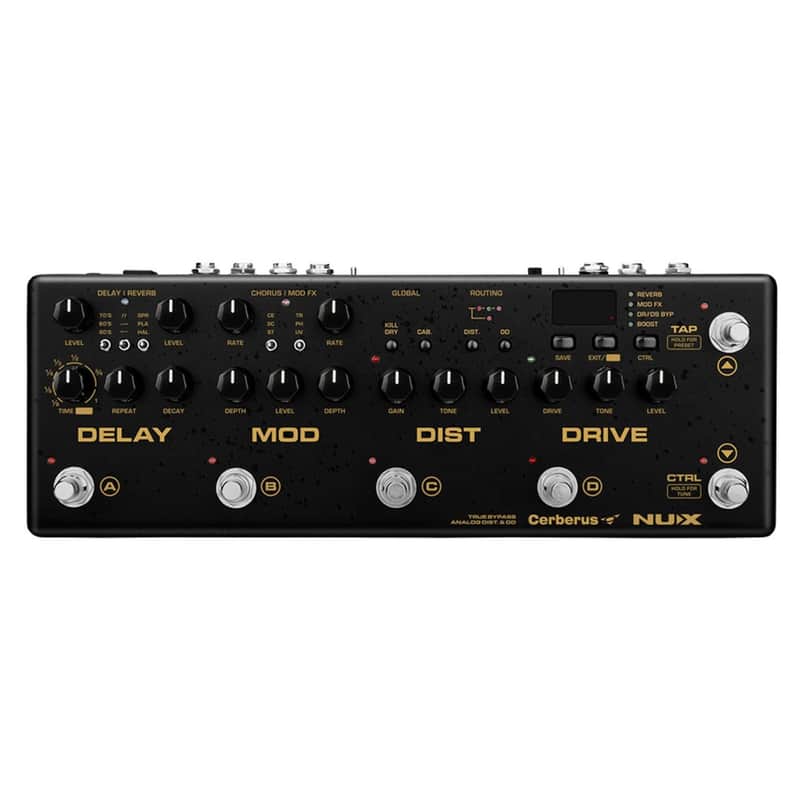 NUX Cerberus | Multi Effects Guitar Pedal Controller image 1