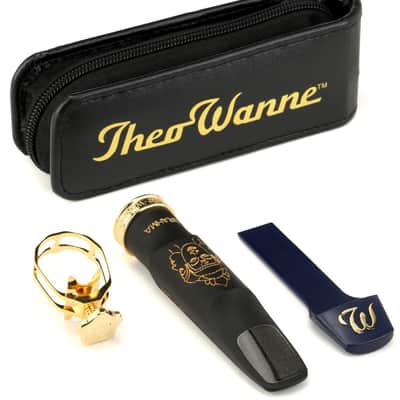 Theo Wanne Brahma Tenor Saxophone Mouthpiece - 8*  Hard Rubber image 1