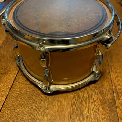 Ludwig Copy Keller Shells Keller 8 Ply Maple 10" Tom Natural Maple finish with High Gloss 2016 - High Gloss Marine Varnish on premium Maple 8 Ply image 3