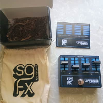 SolidGoldFX Commodore Overdrive 2022 - Present - Black / Blue image 1