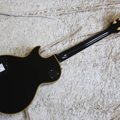 ESP Edwards E-LP-130ALC 2015 Black, Les Paul Custom type, MIJ, Duncan PUs, Nitrocellulose Lacquer image 8