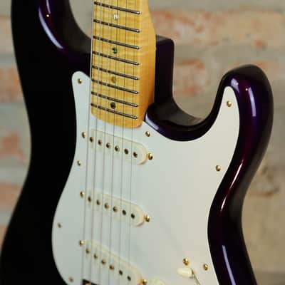 FENDER CUSTOM SHOP Stratocaster 1954 Reissue NOS - 2024 Limited Edition 70th Anniversary - Purple Metallic image 13