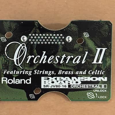 Roland SR-JV80-16 Orchestral II ( 2 ) Expansion Board