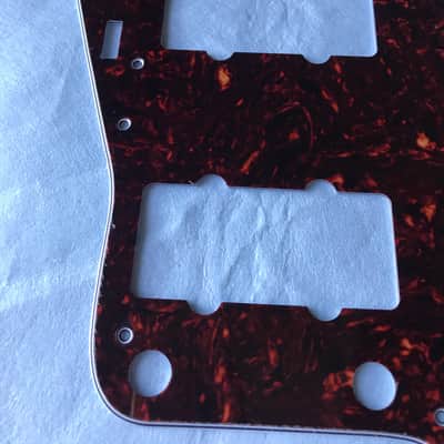 Custom New 4 Ply Brown Tortoise Japan Jazzmaster Style Guitar Pickguard Scratch Plate image 3