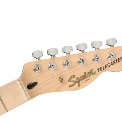 Squier Affinity Telecaster with Maple Fretboard, String Through Body 2021 - Present - 3-Tone Sunburst image 4