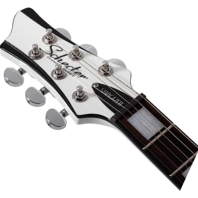 Schecter Stargazer-6 Left Handed Electric Guitar - Gloss White image 4