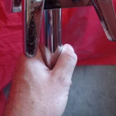 Vintage 1980s Sonor Z5513b Deluxe Double Tom Holder T-Part (Phonic / Signature Era) - 29.2mm Down Tube image 4